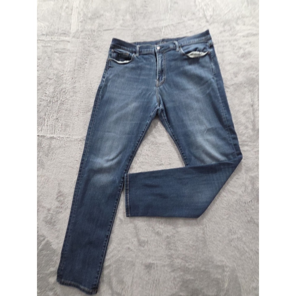 Lucky Brand Mens Jeans 412 Athletic Slim Medium Wash Sz 36x32